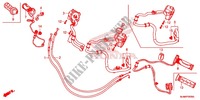 LEVER   SWITCH   CABLE (1) for Honda VFR 800 F 2017