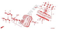 CYLINDER HEAD COVER for Honda VTR 250 FAIRING 2013