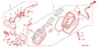 TAILLIGHT (2) for Honda VTX 1300 C 2009