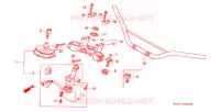 HANDLEBAR for Honda XR 250 L 1996