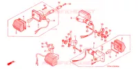INDICATOR (2) for Honda XR 250 L 1996