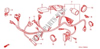 WIRE HARNESS/BATTERY for Honda XR 250 L 1996