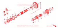 KICKSTARTER AXLE for Honda XR 250 R 1987
