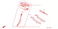 TOOLS for Honda XR 250 R 1987