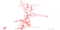 HANDLEBAR for Honda XR 250 R 1996
