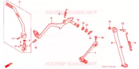 PEDAL for Honda XR 250 R 1996