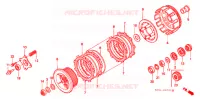 STARTER MOTOR CLUTCH for Honda XR 250 R 1996