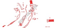 LEVER   SWITCH   CABLE for Honda Z 50 R 1997