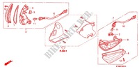 FRONT INDICATOR (2) for Honda WAVE 125 S, Electric start 2009