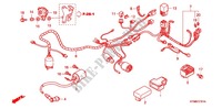 WIRE HARNESS (2) for Honda WAVE 125 S, Electric start 2009