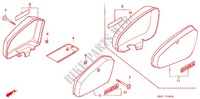 SIDE COVERS for Honda SUPER CUB 50 DELUXE 1995
