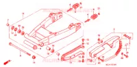SWINGARM   CHAIN CASE for Honda CB 1000 BIG ONE 1994
