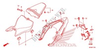 SIDE COVERS for Honda CB 1000 R ABS RED 2014