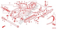 SWINGARM   CHAIN CASE for Honda CB 1000 R 2012