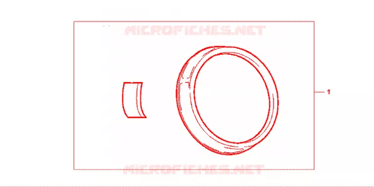 METER RING Honda MOTO 600 HORNET 1998  CB600FW