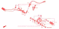 PEDAL for Honda HURRICANE 1000 CBR 1991