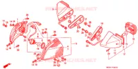 INDICATOR (2) for Honda HURRICANE 1000 CBR 1992