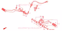 PEDAL for Honda HURRICANE 1000 CBR 1992