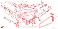 SWINGARM   CHAIN CASE for Honda CBR 1000 RR CABS 2015