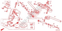 HANDLEBAR   TRIPLE CLAMP   STEERING STEM (CBR1000RR/RA'12,'13) for Honda CBR 1000 RR REPSOL 2013