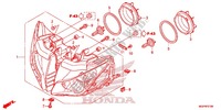 HEADLIGHT for Honda CBR 1000 RR WHITE 2014