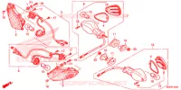 INDICATOR (2) for Honda CBR 1000 RR BLACK 2014