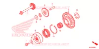 STARTER MOTOR CLUTCH for Honda CBR 1000 RR SP ABS TRICOLOUR 2014