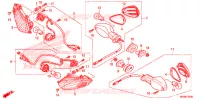 INDICATOR (2) for Honda CBR 1000 SP REPSOL 2015
