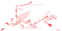 PEDAL for Honda CBR 300 ABS 2016
