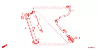 SIDE STAND for Honda CBR 400 R 2016