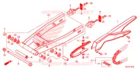 SWINGARM   CHAIN CASE for Honda CBR 500 R ABS 2013