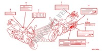 CAUTION LABEL (1) for Honda CBR 500 R 2013