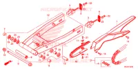 SWINGARM   CHAIN CASE for Honda CBR 500 R 2015
