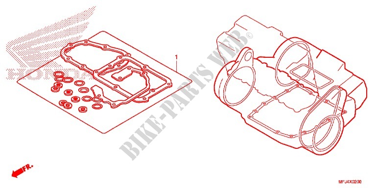 GASKET KIT for Honda CBR 600 RR ABS 2011