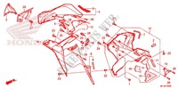 LOWER COWL (D.) for Honda CBR 600 RR RED 2012
