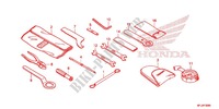 TOOLS   BATTERY BOX for Honda CBR 600 RR RED 2012