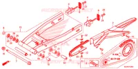 SWINGARM   CHAIN CASE for Honda CBR 500 R ABS 2016