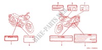 CAUTION LABEL (1) for Honda BENLY CD 50 SPECIAL 2004