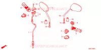 SWITCH    CABLES   LEVERS   GRIPS   MIRRORS for Honda WAVE 110 I 2010