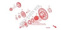 STARTER MOTOR CLUTCH for Honda CBF 600 FAIRING ABS 2011