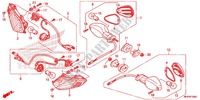 INDICATOR (2) for Honda CBR 1000 RR ABS RED 2012