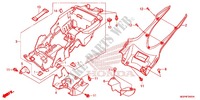 REAR FENDER for Honda CBR 1000 RR ABS RED 2012