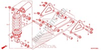 REAR SHOCK ABSORBER for Honda CBR 1000 RR ABS RED 2012