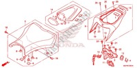 SEAT (CBR1000S) for Honda CBR 1000 RR SP ABS TRICOLOUR 2014