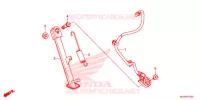 SIDE STAND for Honda CBR 500 R ABS 2017