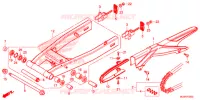 SWINGARM   CHAIN CASE for Honda CBR 500 R ABS 2017