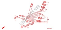 STEERING STEM for Honda CRF 230 F 2012