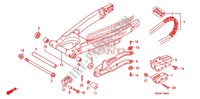 SWINGARM   CHAIN CASE for Honda CRF 230 F 2012