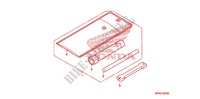 TOOLS   BATTERY BOX for Honda CRF 230 F 2012