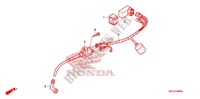 WIRE HARNESS/BATTERY for Honda CRF 50 2005